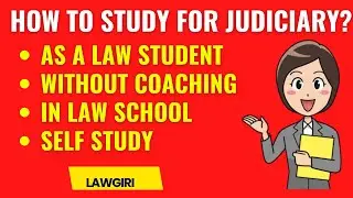 How to prepare for Judiciary in college Law Student without coaching|Preparation judge exam at home