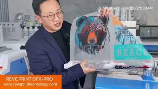 REVOPRINT DFX-PRO | Metallic Foil DTF Printing ✨ New Cross-Linker Technology