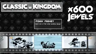 KHUX Classic Kingdom Fishin Frenzy Clear + 600 Jewels