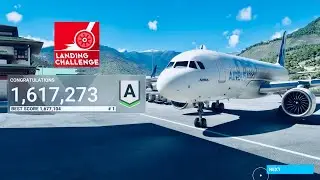 MSFS | Paro Bhutan Airport BUTTER landing | -101 fpm | Auto thrust: OFF