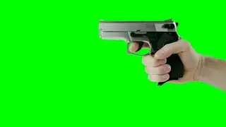 Gun Fire Shooting Pistol Green Screen Effects With sound No copyright