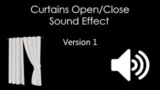 Curtains Sound Effect