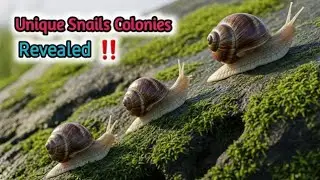 Unveiling the Peaceful lives of Snails #snail #snailvideo #snails #SnailLife
