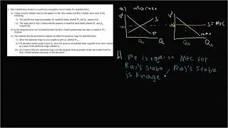AP Microeconomics 2014 FRQ | Factor Markets