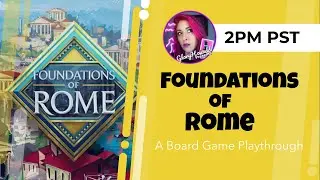 Foundations of Rome Playthrough