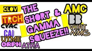Live AMC, BB, CLOV, TRCH, ORPH, CVAC, CAI, UTME, ATHA, VXRT, NMG Short & Gamma Squeeze