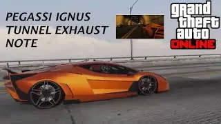 ASMR GTA Online Pegassi Ignus Tunnel Run Exhaust Note