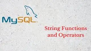 22 - MySQL String Functions örnekleri