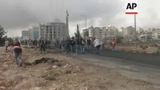 Clashes near Beit El military base after funeral