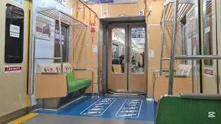 【JR筑肥線】車内風景 筑前前原⇒九大学研都市