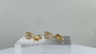 1 Pair of 2.5 Carat Pear Shape Earrings #temu #jewelry #earrings