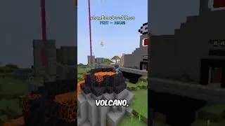 People-watching: Active Volcano! #minecraft