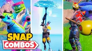 TOP 5 COMBOS for the SNAP skin! - Fortnite