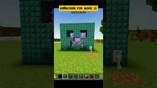 Minecraft Portal Design 🤯#shorts #shortsfeed #viral #trending #NooBDeviL #foryou #minecraft