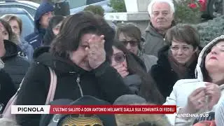 07 DICEMBRE 2025   PIGNOLA   L&rsquo;ULTIMO SALUTO A DON ANTONIO MELIANTE DALLA SUA COMUNIT&Agrave; DI FEDELI