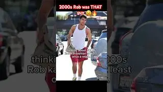 Be honest&hellip; 2000s Rob Kardashian was fine 😮&zwj;💨 #viralvideo #kardashians #robkardashian #shorts