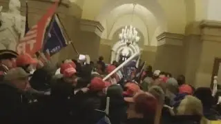 大量画面首次曝光 国会1/6委员会播视频回顾骚乱全过程