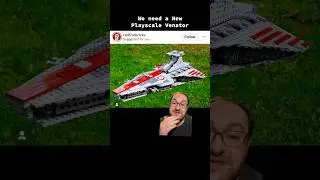 We NEED a new playscale LEGO Venator #lego #legostarwars #starwars #legos #legosets #legotoys #toys