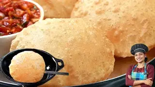 സോഫ്റ്റ് പൂരി || Perfect Soft Puffy Poori Recipe In Malayalam | Kerala Style Recipe| Wheat Poori