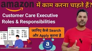 Amazon customer service associate|customer service role and responsibilities|amazon jobs|#amazon