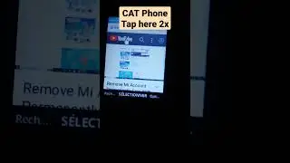 CAT Phone KAios  Youtube #cat #shorts #kaios