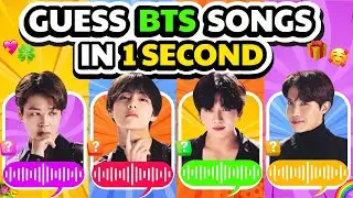 Guess BTS Songs in 1 Second 🤯💜| Only Real ARMY Can Pass! (Kpop Quiz)