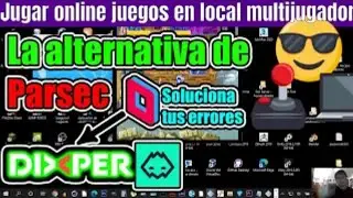 💥Dixper Alternativa a Parsec Jugar online a juegos locales de PC Tutorial Espa&ntilde;ol Fix E
