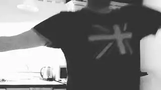 English man enjoy the rave Music after Irish food