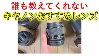 【コスパ最強】キヤノンAPS C用のおすすめレンズ