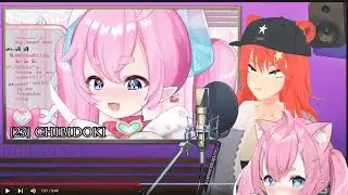 Chibidoki reacts to Eilemonty's impression of her
