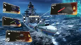 Pertarungan Sengit! FS Forbin vs INS Nilgiri (P-17A) 💥 Full Item F2P Auto K.O | Modern Warships