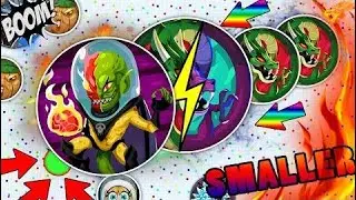 Agar.io - SMALLER SIZED POPSPLIT! // AGARIO IMPOSSIBLE POPSPLIT! // INSANE MOMENTS!