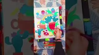 Doodle Painting || Oops I did it again! || obssessed with doodle work