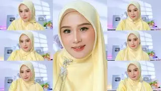 7 Style Hijab Segi Empat Simple Paris Premium Kekinian Menutup Dada || Hijab Lebaran 