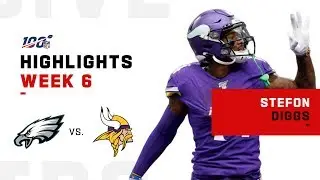 Stefon Diggs POPS OFF for 167 Yds & 3 TDs | NFL 2019 Highlights