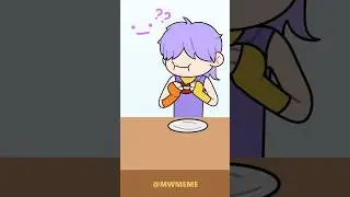 MYSTERY helps ZOEY &ndash; Love is SWEET 🤣 KPop Demon Hunters Animation meme #cartoon #couple #funny