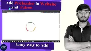 How To Make Website Preloader Using HTML CSS JS | Page Loading, Website Loading Animation