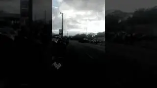 Nick Smarr funeral procession.