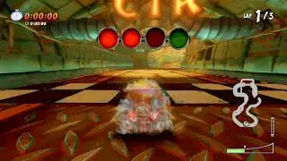 Crash Team Racing - Sewer Speedway Velo Time Trial - Close Finish