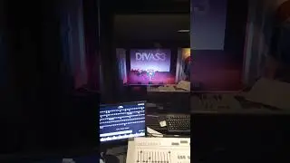 view from the lighting control booth #theatre #arts #lighting