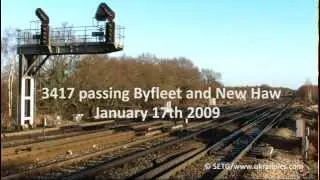 3417 passing Byfleet and New Haw