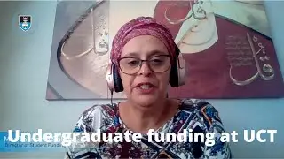 Undergraduate Funding at UCT