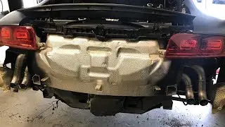 Futrell Autowerks: AWE Straight Pipe Cat Back 4.2L R8