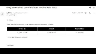 Involve Asia Affiliate First Pay-out Legit Earning | Work rom Home