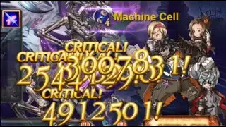 Halloween Mugen and Halloween Florence combo showcase / 3-4T Fediel Burst /  [グラブル] ハロウィンムゲンフロレンス