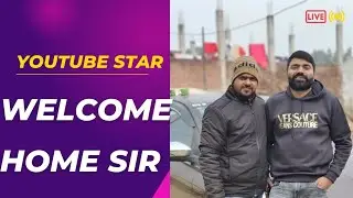 YouTube ka Itna Bada Star @YoutubeWaleBaba86 Ghar aaye Milne | Tech champion Support
