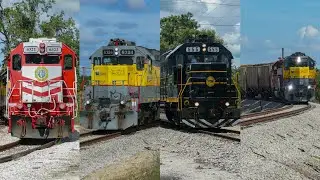 Central Florida Shortline Railfanning 8/13/25 ft. USSC, FMID, TRRA, RPCX & More!