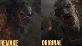 Resident Evil 4 Remake Troll Scene Comparison - RE4 Original VS. RE4 Remake