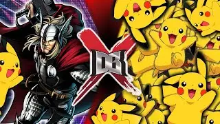 Thor VS 100 Pikachu | DBX