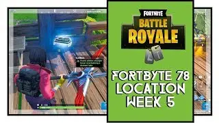 Fortnite Fortbyte #78 Location (Found Within A Ranger Tower Overlooking A Drained Lake)